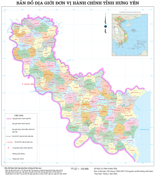 Bản đồ hành chính Phường Mỹ Hào