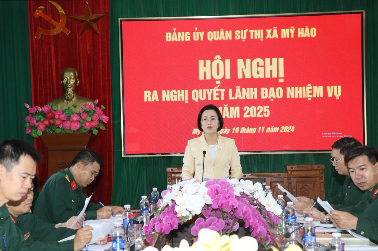 Hội nghị ra nghị quyết lãnh đạo nhiệm vụ năm 2025