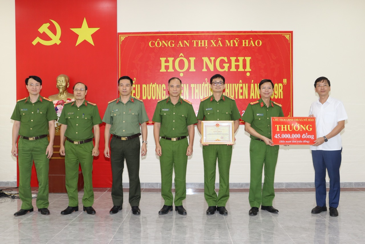   Hội nghị biểu dương, khen thưởng chuyên án 789R.