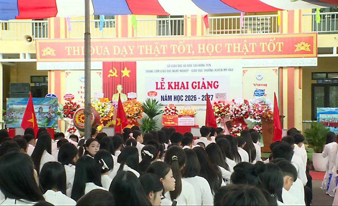 Khai giảng năm học mới 2026 - 2027