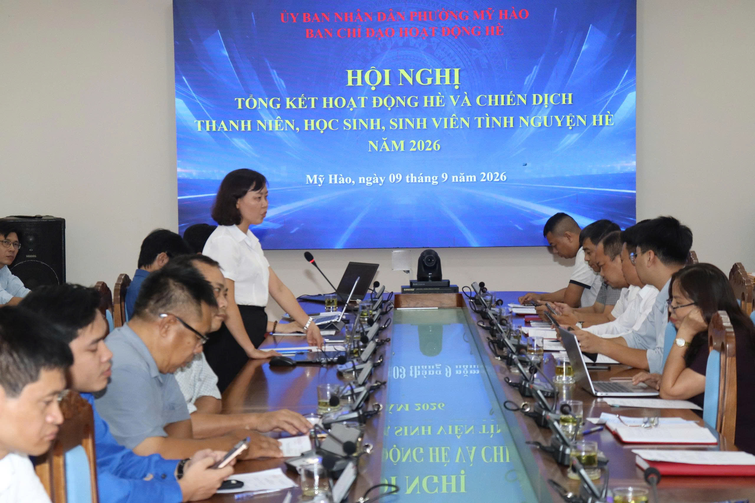 Phường Mỹ Hào tổng kết hoạt động hè và Chiến dịch Thanh niên, học sinh, sinh viên tình nguyện hè năm 2026