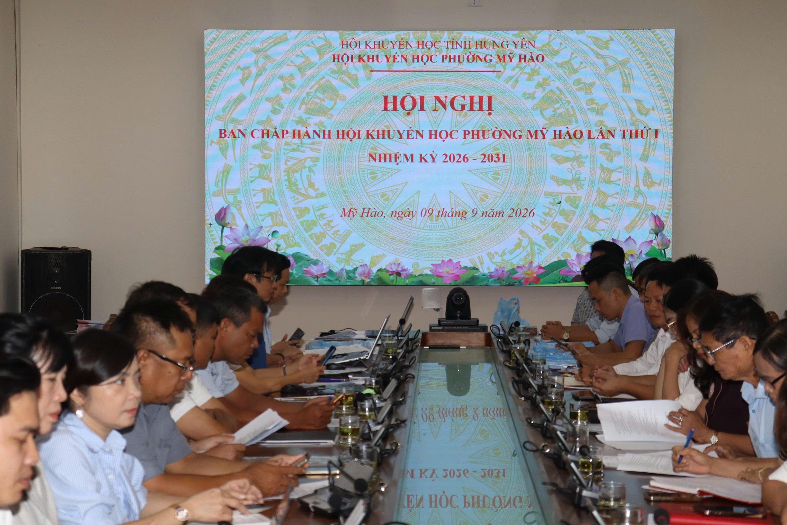 Hội nghị Ban Chấp hành Hội Khuyến học phường Mỹ Hào lần thứ I, nhiệm kỳ 2026-2031