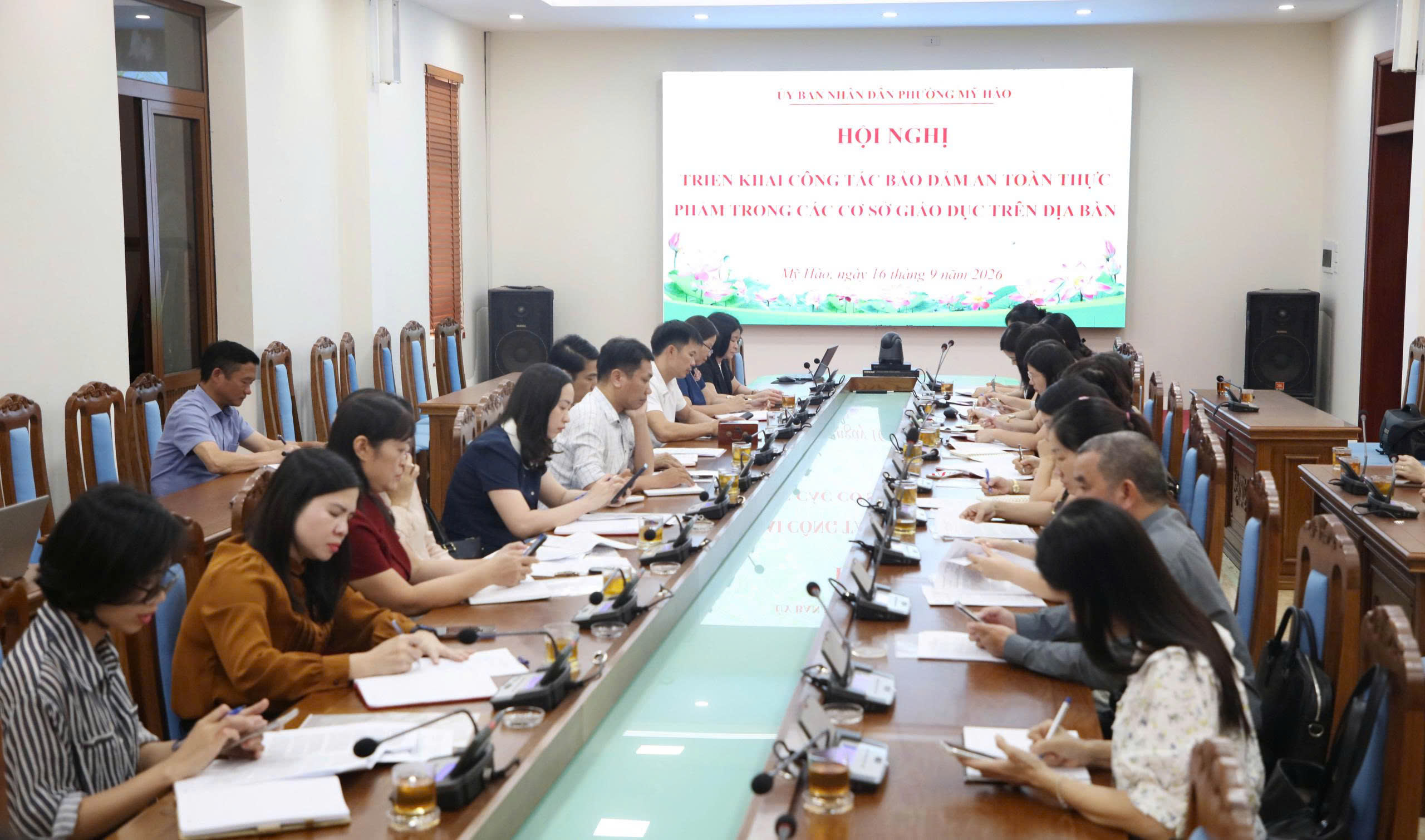 Phường Mỹ Hào triển khai công tác bảo đảm an toàn thực phẩm trong các cơ sở giáo dục trên địa bàn